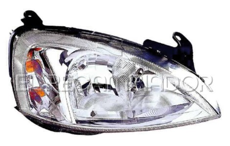 FARO PRINCIPAL Lado derecho (acompañante) OPEL CORSA C (00-02) - 11531308