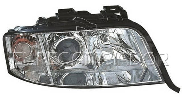 HEADLAMP Right side (passenger) AUDI A6 (01-04) 4 Ptas. Sedán - 11121704