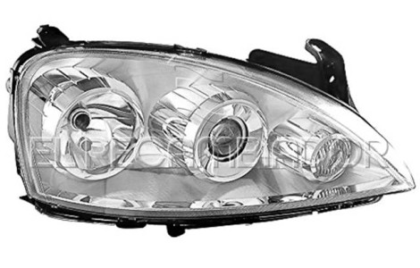 FARO PRINCIPAL Lado derecho (acompañante) OPEL CORSA C (02-06) - 11531322
