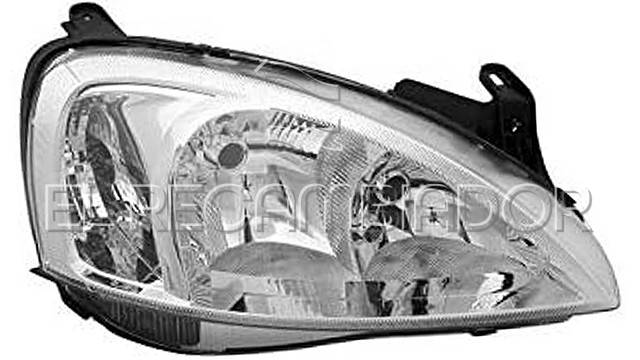 FARO PRINCIPAL Lado derecho (acompañante) OPEL CORSA C (02-06) - 11531326