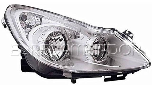 FARO PRINCIPAL Lado derecho (acompañante) OPEL CORSA D (06-11) 3 Ptas. - 11531402