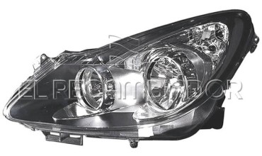 FARO PRINCIPAL Lado izquierdo (conductor) OPEL CORSA D (06-11) 3 Ptas. - 11531403