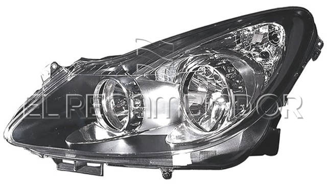 FARO PRINCIPAL Lado izquierdo (conductor) OPEL CORSA D (06-11) 5 Ptas. - 11531403
