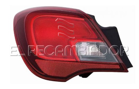 PILOTO TRASERO Lado izquierdo (conductor) OPEL CORSA E (14-19) 3 Ptas. - 16531501