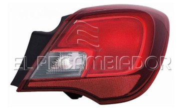 PILOTO TRASERO Lado derecho (acompañante) OPEL CORSA E (14-19) 3 Ptas. - 16531502