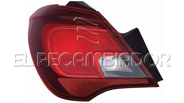 PILOTO TRASERO Lado izquierdo (conductor) OPEL CORSA E (14-19) 5 Ptas. - 16531511