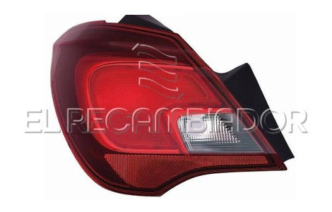 PILOTO TRASERO Lado izquierdo (conductor) OPEL CORSA E (14-19) 5 Ptas. - 16531511