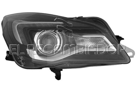 HEADLAMP Right side (passenger) OPEL INSIGNIA (13-17) - 11531722