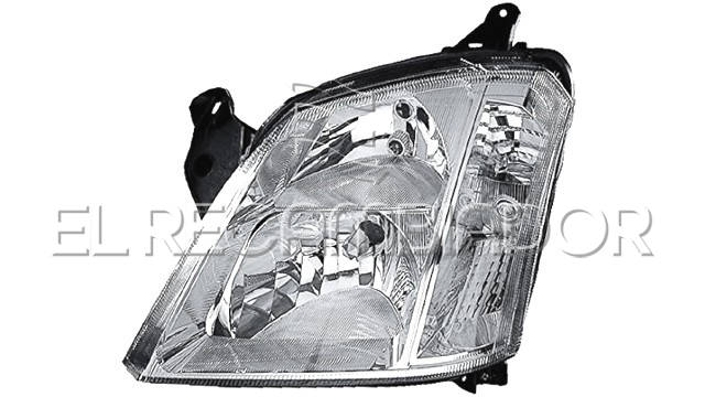 HEADLAMP Left side (driver) OPEL MERIVA (03-10) - 11537501