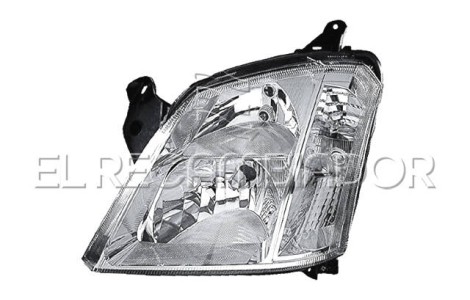 HEADLAMP Left side (driver) OPEL MERIVA (03-10) - 11537501