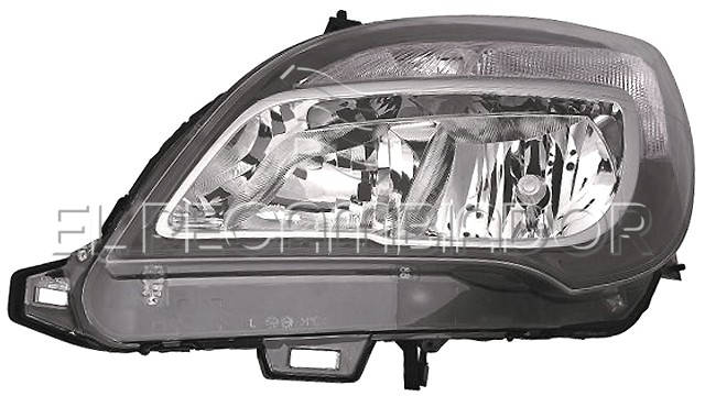 HEADLAMP Left side (driver) OPEL MERIVA (14-17) - 11537621
