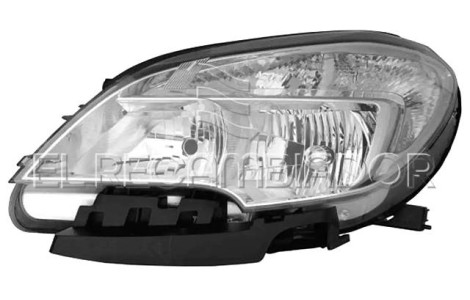 HEADLAMP Left side (driver) OPEL MOKKA (12-16) - 11537201