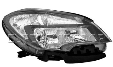 HEADLAMP Right side (passenger) OPEL MOKKA (12-16) - 11537212