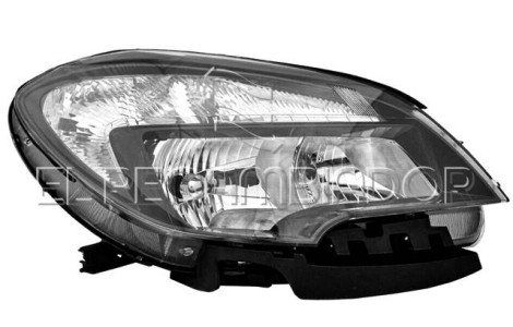 HEADLAMP Right side (passenger) OPEL MOKKA (12-16) - 11537212