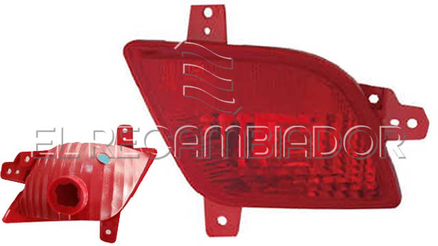 PILOTO EN PARAGOLPES TRASERO Lado derecho (acompañante) OPEL MOKKA (12-16) - 16537212