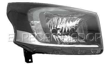 HEADLAMP Right side (passenger) OPEL VIVARO (14-19) - 11806302