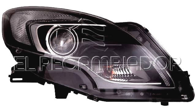 HEADLAMP Right side (passenger) OPEL ZAFIRA TOURER (11-16) - 11533512