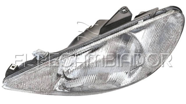 HEADLAMP Left side (driver) PEUGEOT 206 (02-08) Sports Wagon - Familiar - 11544001