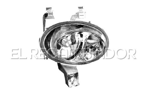 FOG LAMP Right side (passenger) PEUGEOT 206 (02-08) Sports Wagon - Familiar - 13544072