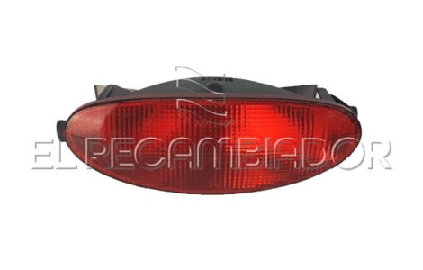 REAR BUMPER LAMP Central position PEUGEOT 206 (02-08) Sports Wagon - Familiar - 16544050