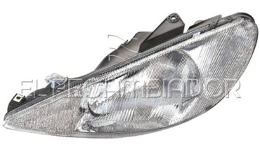 HEADLAMP Left side (driver) PEUGEOT 206 CC (00-05) Coupé-Cabrio - 11544001
