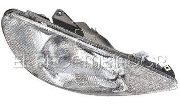 HEADLAMP Right side (passenger) PEUGEOT 206 CC (00-05) Coupé-Cabrio - 11544002