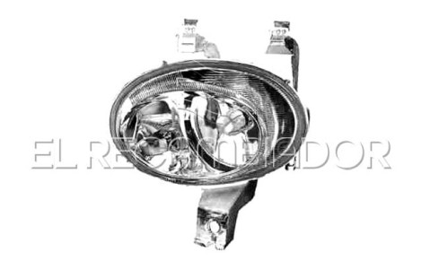 FOG LAMP Left side (driver) PEUGEOT 206 CC (00-05) Coupé-Cabrio - 13544071
