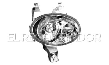 FOG LAMP Right side (passenger) PEUGEOT 206 CC (00-05) Coupé-Cabrio - 13544072