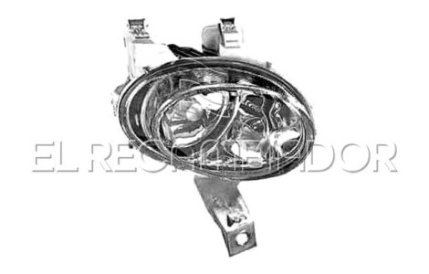 FOG LAMP Right side (passenger) PEUGEOT 206 CC (00-05) Coupé-Cabrio - 13544074