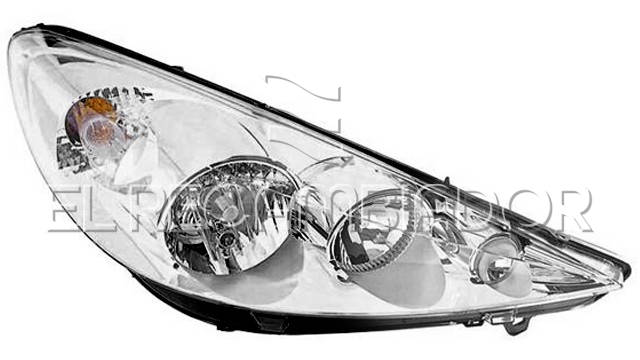 FARO PRINCIPAL Lado derecho (acompañante) PEUGEOT 206 Plus (09-13) - 11544302