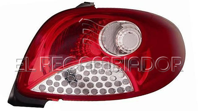 PILOTO TRASERO Lado derecho (acompañante) PEUGEOT 206 Plus (09-13) - 16544302