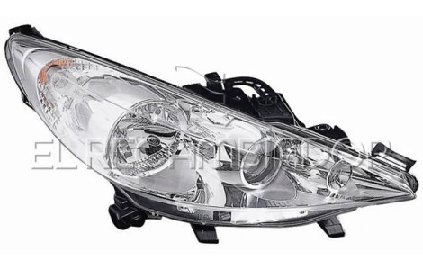 FARO PRINCIPAL Lado derecho (acompañante) PEUGEOT 207 (06-09) 3 Ptas. / 5 Ptas. - 11544242