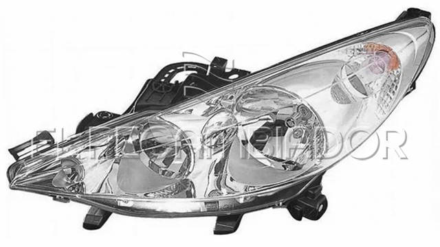FARO PRINCIPAL Lado izquierdo (conductor) PEUGEOT 207 (09-13) S.Wagon - Familiar - 11544201