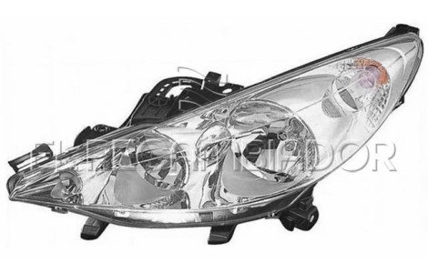 FARO PRINCIPAL Lado izquierdo (conductor) PEUGEOT 207 (09-13) S.Wagon - Familiar - 11544201
