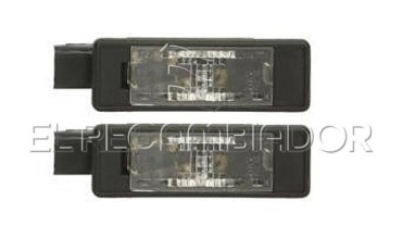 LICENSE PLATE LIGHT Set Left+right PEUGEOT 207 CC (07-09) Coupé Cabrio - 17040419