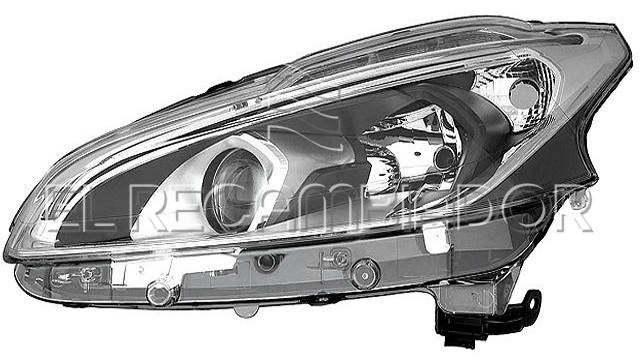 HEADLAMP Left side (driver) PEUGEOT 208 (15-19) - 11544501