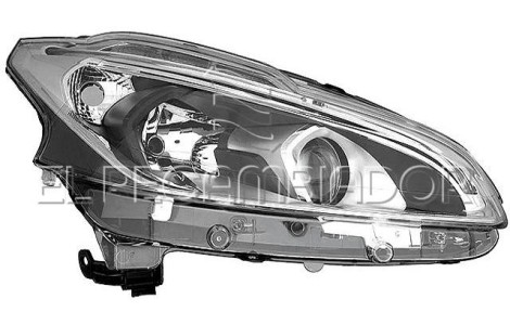 HEADLAMP Right side (passenger) PEUGEOT 208 (15-19) - 11544502