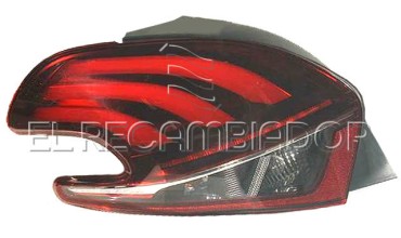 REAR LAMP Left side (driver) PEUGEOT 208 (15-19) - 16544501