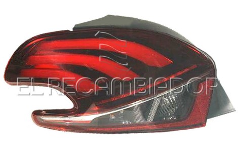 REAR LAMP Left side (driver) PEUGEOT 208 (15-19) - 16544501