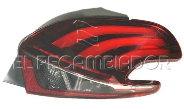 REAR LAMP Right side (passenger) PEUGEOT 208 (15-19) - 16544502