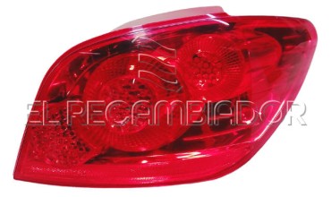 PILOTO TRASERO Lado derecho (acompañante) PEUGEOT 307 (05-09) 3 Ptas. / 5 Ptas. - 16546036