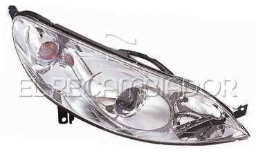 FARO PRINCIPAL Lado derecho (acompañante) PEUGEOT 407 (04-09) 4 Ptas. Sedán - 11546502