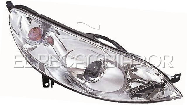 FARO PRINCIPAL Lado derecho (acompañante) PEUGEOT 407 (04-09) 4 Ptas. Sedán - 11546502