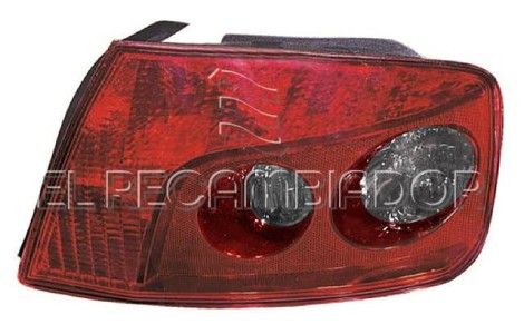 PILOTO TRASERO Lado derecho (acompañante) PEUGEOT 407 (04-09) 4 Ptas. Sedán - 16546532