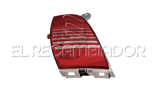 PILOTO EN PARAGOLPES TRASERO Lado derecho (acompañante) PEUGEOT 2008 (13-15) - 16544412
