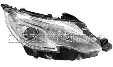FARO PRINCIPAL Lado derecho (acompañante) PEUGEOT 2008 (16-19) - 11023402