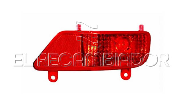 PILOTO EN PARAGOLPES TRASERO Lado derecho (acompañante) PEUGEOT 3008 (09-13) - 16227612