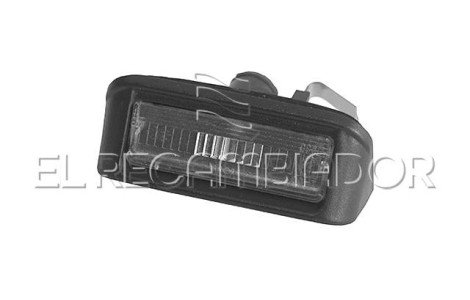 LICENSE PLATE LIGHT Left side - Right side PEUGEOT BIPPER (08-) 1 Portón Tras. - 17205309