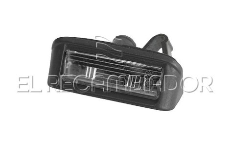 LICENSE PLATE LIGHT Left side - Right side PEUGEOT BIPPER (08-) 1 Portón Tras. - 17205329