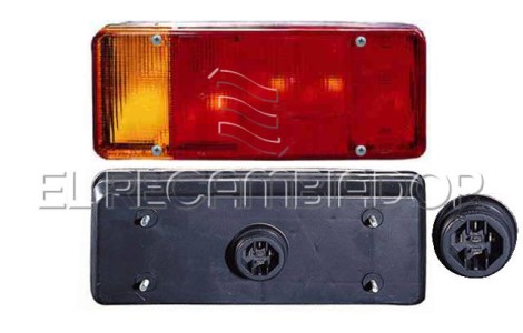 REAR LAMP Left side (driver) PEUGEOT BOXER (94-02) - 16305201